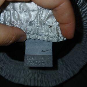 Nike Gray Drawstring Shorts with Elastic Waistband